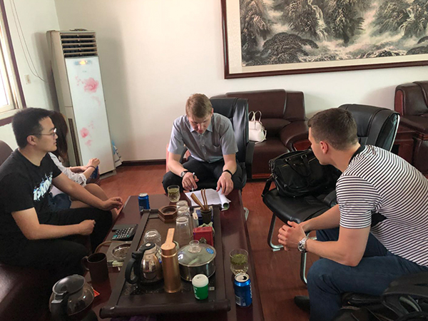 伊朗客戶指定第三方檢測機(jī)構(gòu)來廠驗(yàn)貨